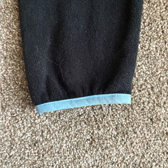 Tna Sno Polar ½ Zip Sweater in black with blue trim small - Picture 8 of 14